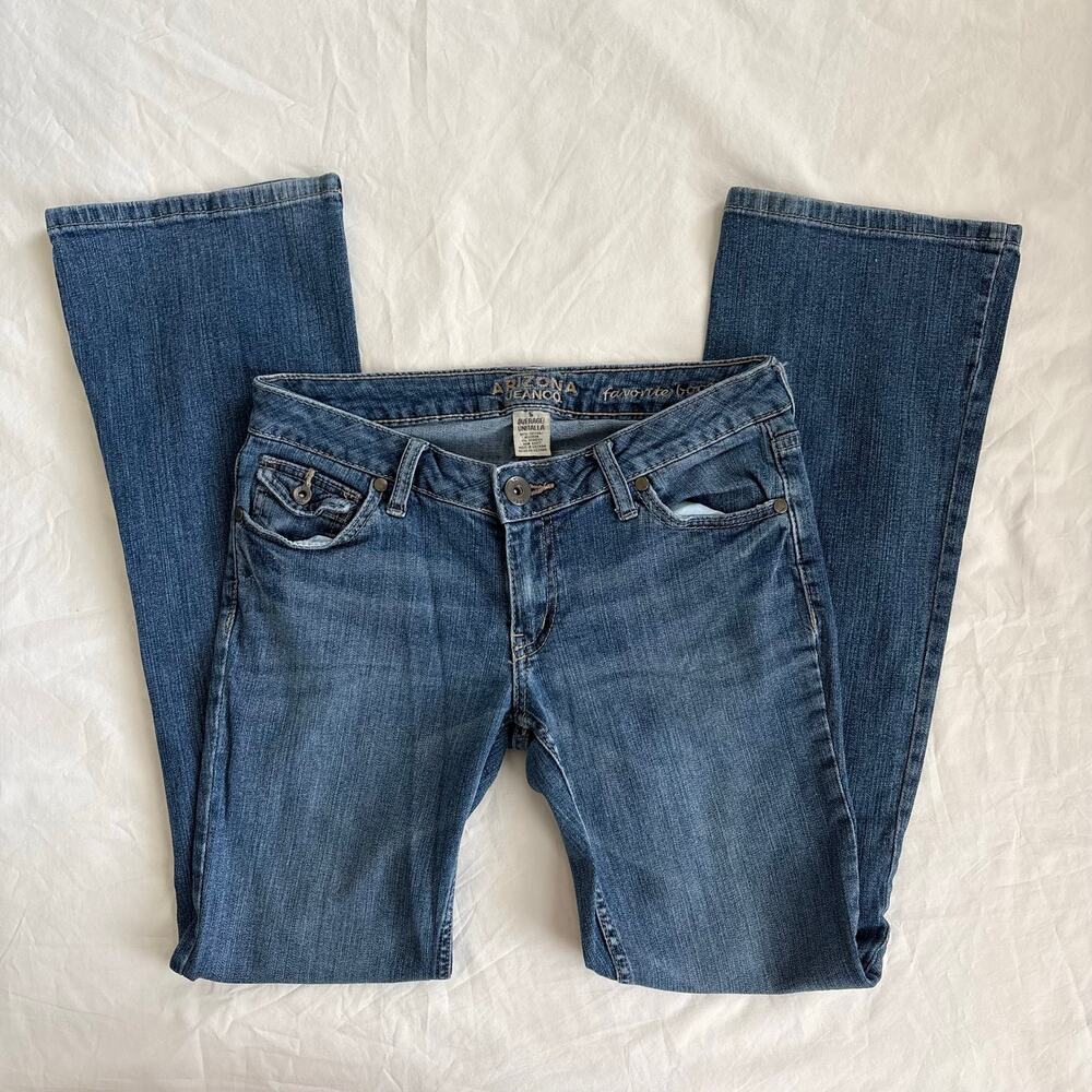 Low Rise Bootcut Arizona Jean Co Flap Pocket Jeans Size 5
